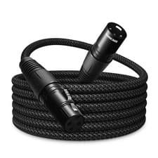 Image of SONICAKE XLR Microphone Cable 2m/6ft Male to Female 3 Pin One Size, 2 M 1Pack