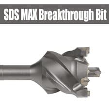 Image of SDS Max Breakthrough Masonry Core Drill Bit 35-80mm x 500mm Hammer Stone Cement