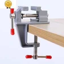 Image of SMALL VICE MINI LITTLE BABY 30MM FIXED TABLE TOP WORK BENCH DESK CLAMP ON HOBBY