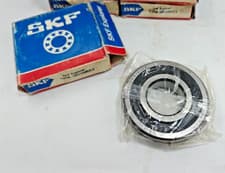 Image of SKF 6308 2RS1 NR C3 BALL BEARING, RUBBER SEALED + SNSAP RING 40x90x23mm