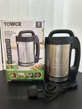 Image of Tower T12031 Soup Smoothie Maker with Intelligent Control System Stainless Steel