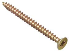 Image of ForgeFix - Multi-Purpose Pozi Compatible Screw CSK ST ZYP 5.0 x 60mm Box 100