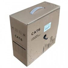 Image of CAT 6 OUTDOOR BLACK ETHERNET LAN CABLE 100M CCA EXTERNAL WEATHERPROOF