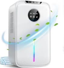 Image of CoSmartAir 2500ML Dehumidifier - LED - Auto Off - Home/Bathroom/Garage - YP2318