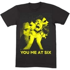 Image of You Me At Six Unisex T-Shirt Suckapunch Photo Black (XL)