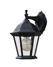 Image of Outdoor Wall Light Traditional Garden Lantern Outside Lighting IP44