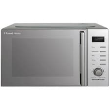 Image of Russell Hobbs RHM2348S Solo Microwave Oven Defrost Function 23L 800w Silver