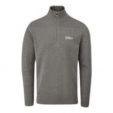Image of Oscar Jacobson Winwood TOUR Sweaters - Pewter Marl-S