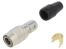 Image of HR10A-7P-4P(73) Connector: Round Male HR10 Male PIN: 4 Push-Pull HIRO
