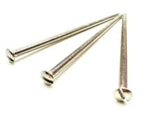 Image of M3.5 x 100MM EXTRA LONG ELECTRICAL SOCKET SCREWS SILVER PLUG ELECTRICAL SCREW