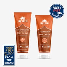 Image of Ayumi Hydrating Face Duo (Scrub) | Scrub + Moisturise | Bundle