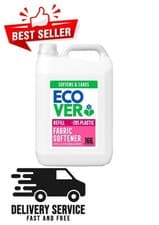 Image of Ecover Fabric Softener Conditioner Apple Blossom & Almond Fragrance 5 L
