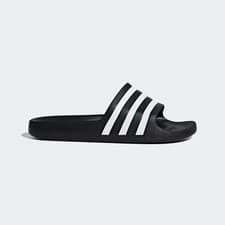 Image of Adidas Adilette Shower Slides Sliders Pool Shoes Black BNWT Sizes 9 10 11 12 13
