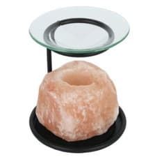 Image of Luxury Himalayan Salt Burner For Wax And Oil- Perfect For Christmas