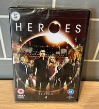 Image of Heroes Season 4 [DVD] 5 Disc Set New & Sealed ( Regions 2,4,5)
