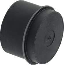 Image of Mcalpine Z23MR 2" Temporary Blanking Off Cap For Waste Pipe Multifit Range Black