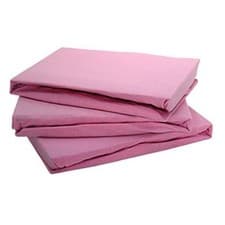Image of 2 x Cot Fitted Sheets 120x60 cm | 100% Cotton-Jersey Fitted High Quality Sheets