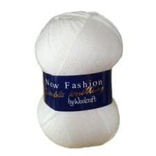 Image of Woolcraft DK Wool Yarn New Fashion Double Knit Knitting & Crochet PACKS OF TEN