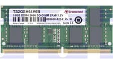 Image of TRANSCEND TS2GSH64V6B 16 GB RAM DDR4 2666 MHZ SO-DIMM 2Rx8 1.2V WIDE TEMP RUGGED