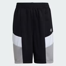 Image of Adidas Boys Colour Block Short / Black Grey White / RRP £20