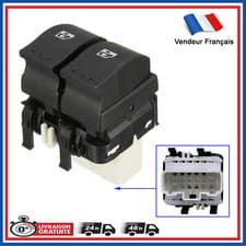 Image of Window Lifter Switch Front Left for Clio 3 Modus Twingo 2 8200214943
