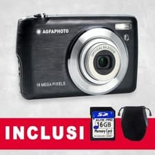 Image of Agfa Photo Realishot DC8200 Digital Camera -( BLACK) INC 16GB CARD AND CASE