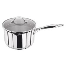 Image of Stellar Draining Saucepan - 7000 Profile range, 20cm, Steel, Dishwasher Safe