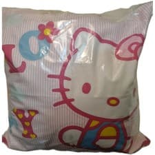 Image of Hello Kitty childrens Cushion /pillow 45cm x 45cm with insert new