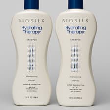 Image of (2-Pk) BIOSILK Silk Protein Therapy Botanical Herb SHAMPOO + CONDITIONER 1006ml