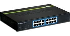Image of TRENDnet 16-Port Gigabit GREENnet TEG-S16Dg (TEGS16Dg) Ethernet Switch