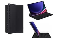 Image of Samsung Slim Book Cover Keyboard for Tab S9 Ultra/ S9Ultra 5G, UK English, Black