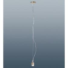 Image of Antique Brass Adjustable Suspension Ceiling Pendant Light E27 Lampholder