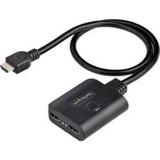 Image of Startech 2-Port Hdmi Splitter 4K 60Hz Hdmi 2.0 Video 4K Hdmi Splitter 1 In 2 Out