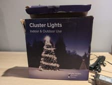 Image of Christmas Lights 10m 500 LED Cluster Remote 8 Modes Warm White Indoor Outdoor