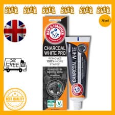 Image of Arm & Hammer Charcoal White Toothpaste 75ML UK