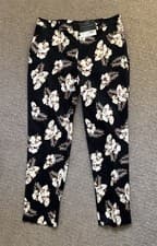 Image of Dorothy Perkins Ladies Ankle Grazer Trousers Size 10 BNWT