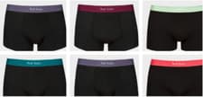Image of Paul Smith Mens 3 Pack Low Rise Trunks Briefs Hipster Boxer Shorts S-XL RRP £40
