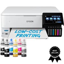 Image of Epson EcoTank ET-8500 A4 Photo Printer Refillable Ink Tanks + 12M Warranty