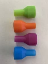 Image of CamelBak Hydration Pack Big Bite Valve Replacement Multi Color Mouth Piece 4-Pcs