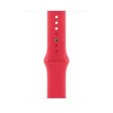 Image of Apple MT3W3ZM/A Smart Wearable Accessories Band Red Fluoroelastomer