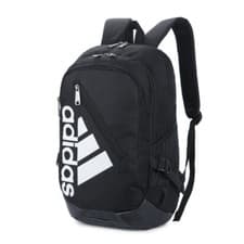 Image of Adidas Unisex Backpack: Classic Black Rucksack – School, Gym, Work & Sports Bag