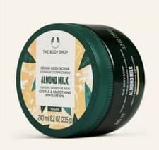 Image of The Body Shop - Almond Milk Cream Body Scrub (250ml) New Free Shipping