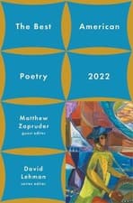 Image of The Best American Poetry 2022 - 9781982186685