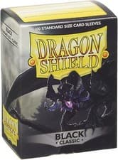 Image of DRAGON SHIELD CLASSIC - BLACK (100 CT. IN BOX)