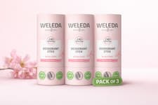 Image of Weleda 24 Protection Deodorant Stick Sensitive 50g No Alcohol Pack of 3