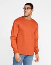 Image of Gildan Ultra Cotton Long Sleeve T-Shirt 100% Cotton - S - 5XL - 21 Colours - New