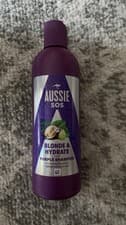 Image of Aussie SOS Blonde & Hydrate Purple Shampoo 300ml