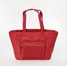 Image of Polo Ralph Lauren Logo Shoulder Shopper Tote Bag Red New RRP £225