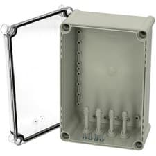 Image of Fibox 5330060 PC 28x19x13cm T Enclosure, PC Transparent cover