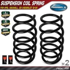 Image of 2x Coil Springs Front Side for Opel Vauxhall J13 Chevrolet 12-ON 1.6 1.7 312526
